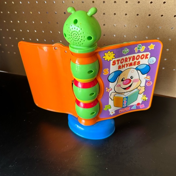 Vintage Fisher Price Laugh and Learn Storybook Rhymes Toy Talking Sounds 2002- - Picture 5 of 6